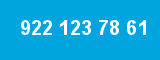 922 123 78 61 922 123 78 61